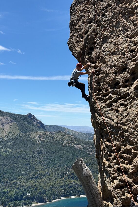 Escalada en roca en Bariloche