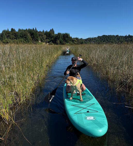 Lago Morenito — travesías en stand up paddle